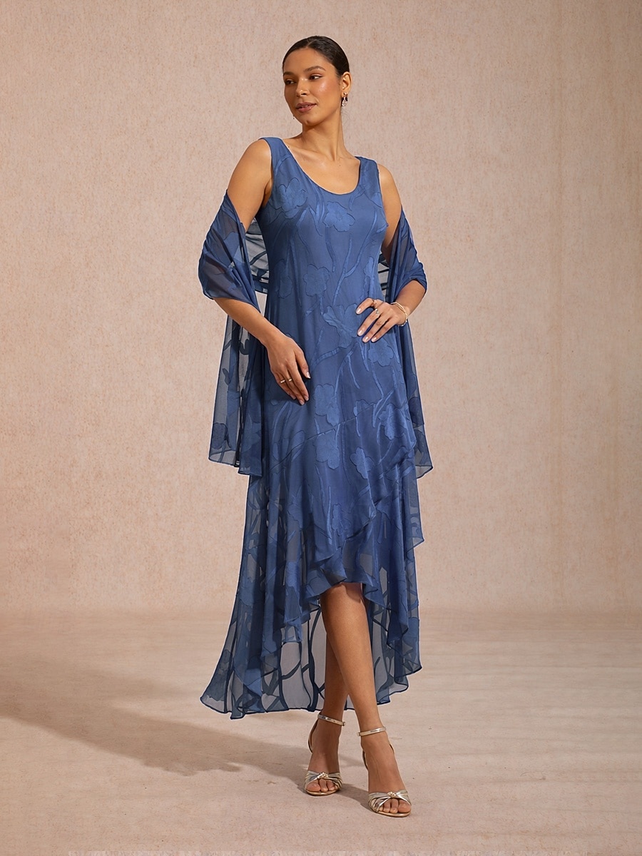 Dam Skjorta Spetsknuten Elegant Rund hals Dagligen Kvällsfest Bröllopsgäst Korallröd Wedgewood Svart Rubinrött Vår, Höst, Vinter, Sommar 2026 - $45.99 –P3