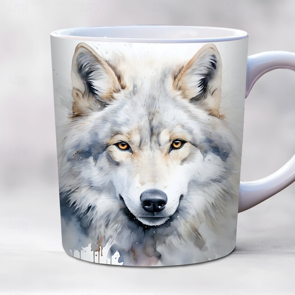 Hrnek na kávu o objemu 293 ml s roztomilým 3D motivem kočky, králíka a ptáka, termohrnek z keramiky, opakovaně použitelný, pouze ruční mytí, rozkošný zvířecí design s květinami, perfektní dárek ke 2026 - $16.99 –P16