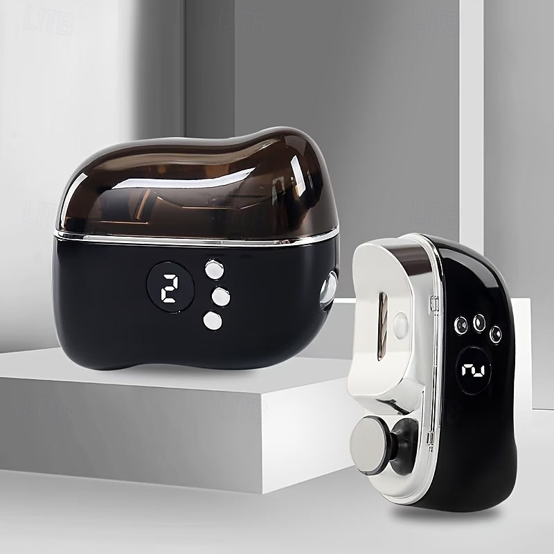 Cortador e lixador de unhas elétrico, aparador de unhas com motor de 3 velocidades, tipo C, operação de baixa voltagem para uso doméstico. &Dispositivo de viagem para cuidados com as unhas, de 2026 por $32.99 –P4