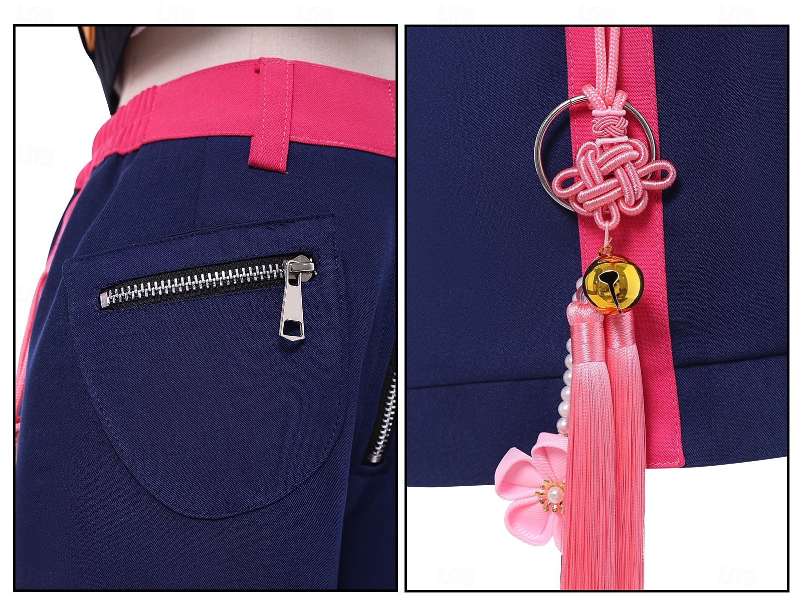 Kpop-inspirert Inspirert av koreansk idol Popstjerne Cosplay kostyme Fancy dress Jente Barne Halloween Karneval Ytelse Comic Con Anime-messe 2026 - $68.99 –P14