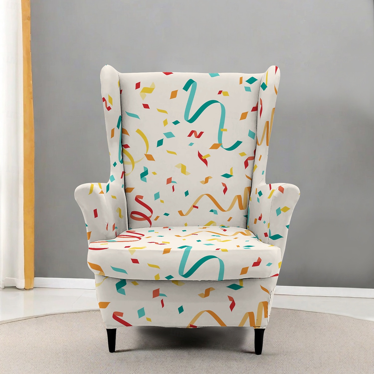 Yksipaikkaisen sohvan päällinen, joustava nojatuolin suoja, pölytiivis, joustava päällinen, moderni joulu- ja maalaistalotyylinen tuolinpäällinen nojatuoleihin ja lepotuoleihin 2026 - $51.99 –P7