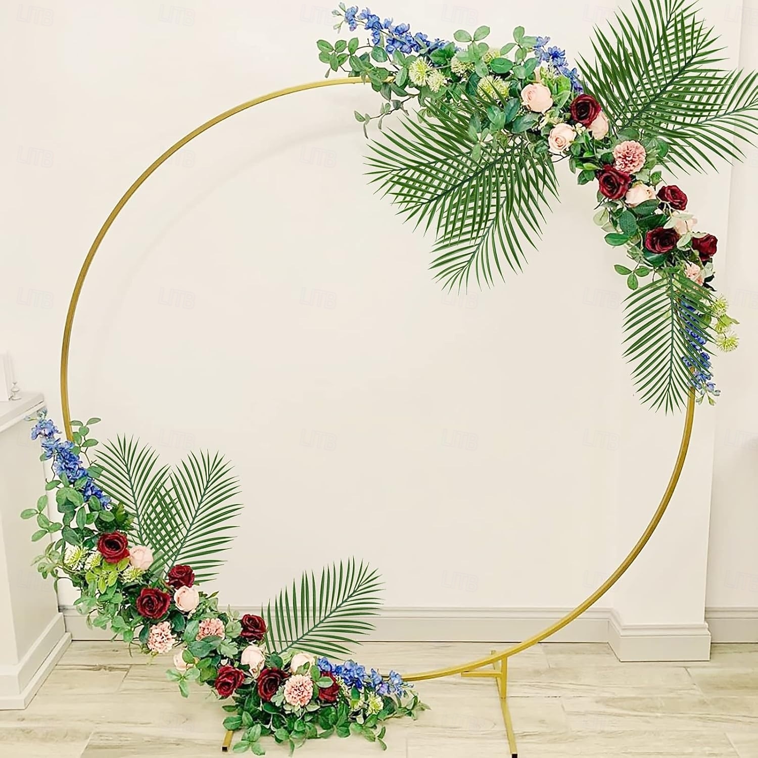 2026年 人工ヤシの葉 14/42 個、20.4 インチの屋外用フェイクヤシの葉、グリーン、トロピカルスタイル、家の装飾、結婚式、誕生日パーティーに最適。  コレクション – $19.99 –P2