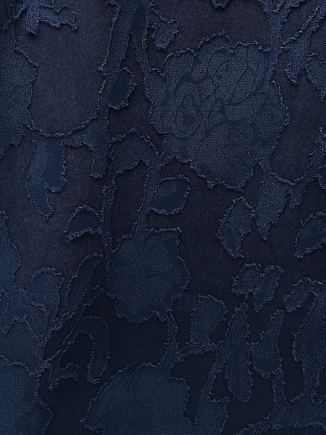 Dreiteilig Hosenanzug Bodenlang Brautmutterkleid Langarm U-Boot-Ausschnitt Elegant Minimalistisch Formell Hochzeitsgast Ferien Chiffon Mit Schal mit Blume 2026 - CHF127.07 –P6