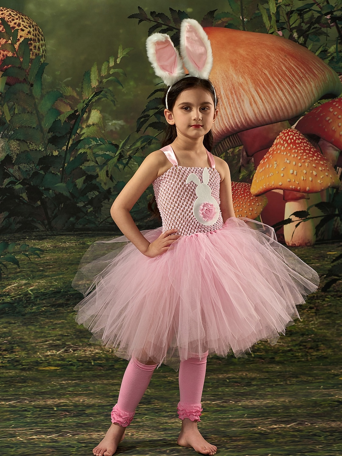 Tutu Robe Tier Kaninchen Osterhase Kleider Lustig Kinder Mädchen Halloween Ostern Karneval Party Verkleiden 2026 - $26.99 –P2