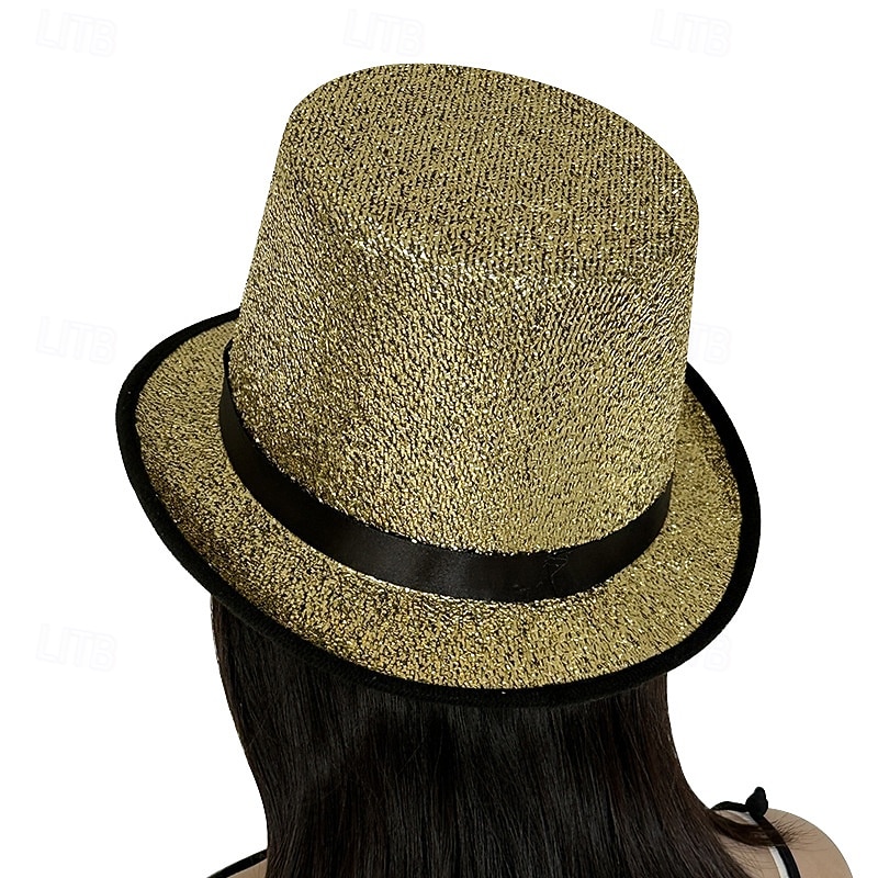 St. Patrick's Day Green Glitter Top Hat, Sparkling Leprechaun Hat for St Paddy's Day Irish Festival Parade, Costume Accessory for Men Women Kids, Lucky Green Shiny Party Hat, Dress Up Supplies 2026 - $12.99 –P2