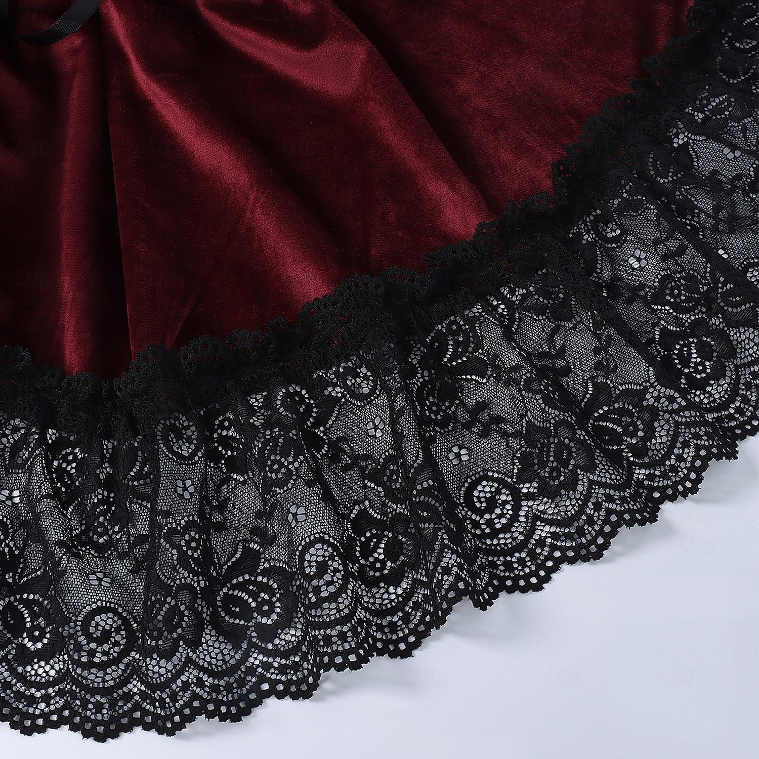 Rococó Victoriano Renacimiento Vestidos Abrigo Disfraz de lujo Bruja Vampiros Atuendo real Disfraz Mujer Fantasía Víspera de Todos los Santos Carnaval Rendimiento LARP Feria Ren Adulto Cima Vestido 2026 - $75.99 –P11