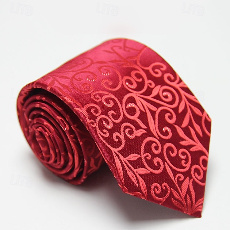 Da uomo Cravatte Elegante Festa Formale Jacquard A paisley Paisley Casuale Quotidiano Affari del 2026 a $9.49 –P11