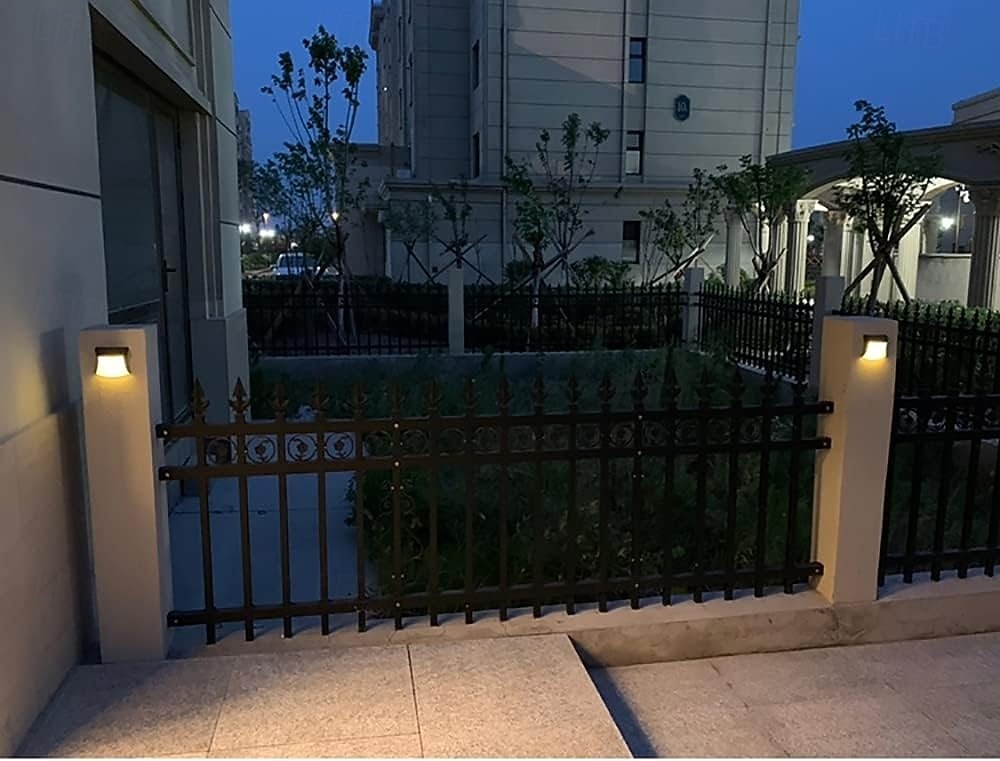 Solar Wall Light Outdoor, IP65 Solar Powered Deck Lights Waterproof, LED Solar Sconce Lights Outdoor,for Steps Stairs Fences Wall Walkway Garden 2026 - $32.99 –P4