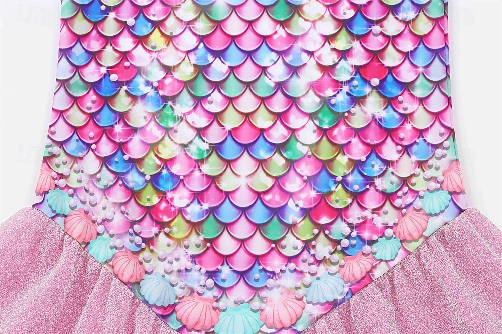 Γοργόνα Πριγκίπισσα Γοργόνα Φορέματα Στολή θεματικού πάρτι Στολές Ηρώων for Κοριτσίστικα Παιδικά Απόκριες Μασκάρεμα Πάρτι Αργίες 2026 - $23.99 –P5