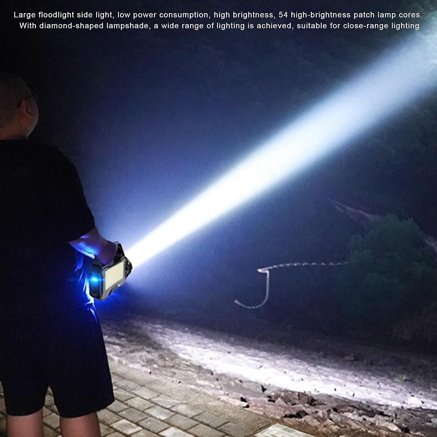 újratölthető zseblámpa, ultra fényes LED-es zseblámpa, napelemes LED-es zseblámpa, nagy lumenű, szuper fényes kiegészítők, kézi zseblámpa kültéri használatra, túlélésre és otthoni biztonságra 2026 - $17.99 –P4