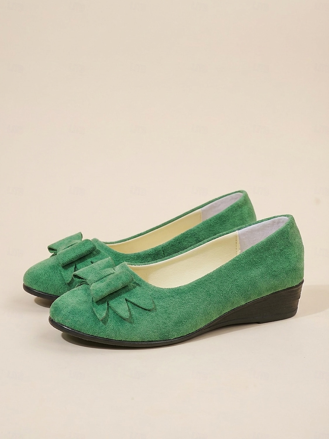 Γυναικείες μπαλαρίνες με πράσινο φιόγκο για την ημέρα του Αγίου Πατρικίου - casual slip-on άνετα παπούτσια με χαμηλό τακούνι, εορταστικό ιρλανδικό στυλ για παρελάσεις, πάρτι, εορταστικές εκδηλώσεις, 2026 - $10.99 –P1