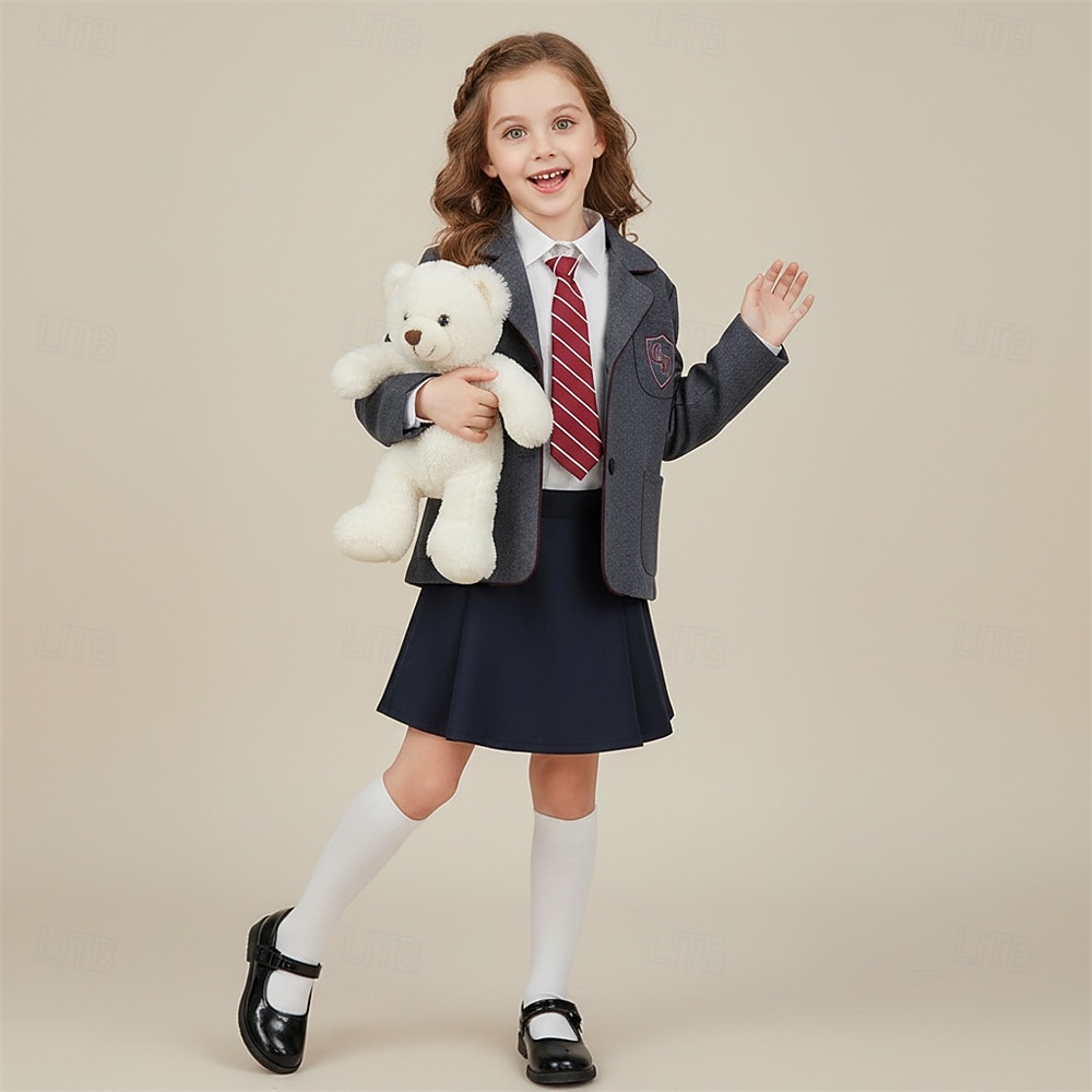Genius Girl Cosplay Costume Outfits Casual School Uniforms for Unisex Kid's Adults' Halloween Carnival Carnival Halloween School Wear 2026 - $60.99 –P1