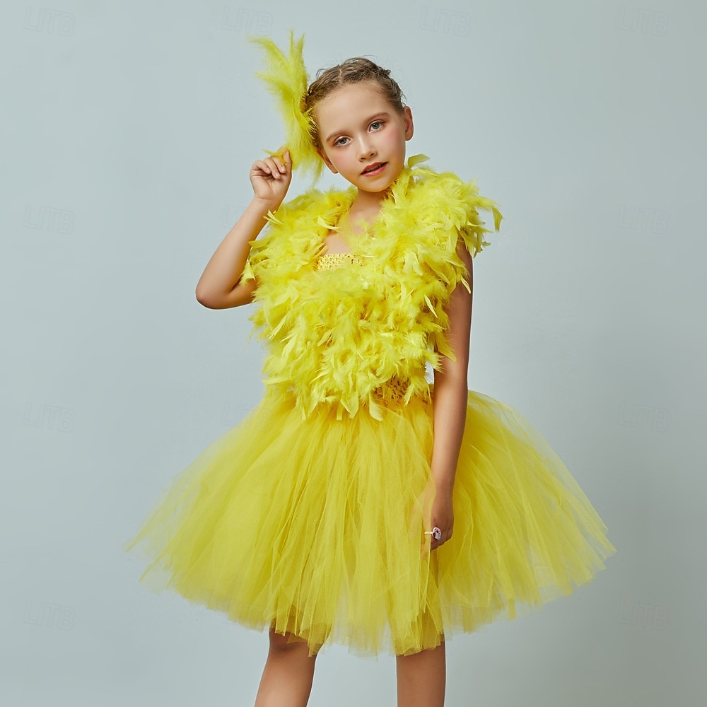 Petrecere Costum Animal Drăguţ Pentru copii Fete Zuia Copiilor Paște Performanță Îmbrăcați-vă 2026 - $32.99 –P2