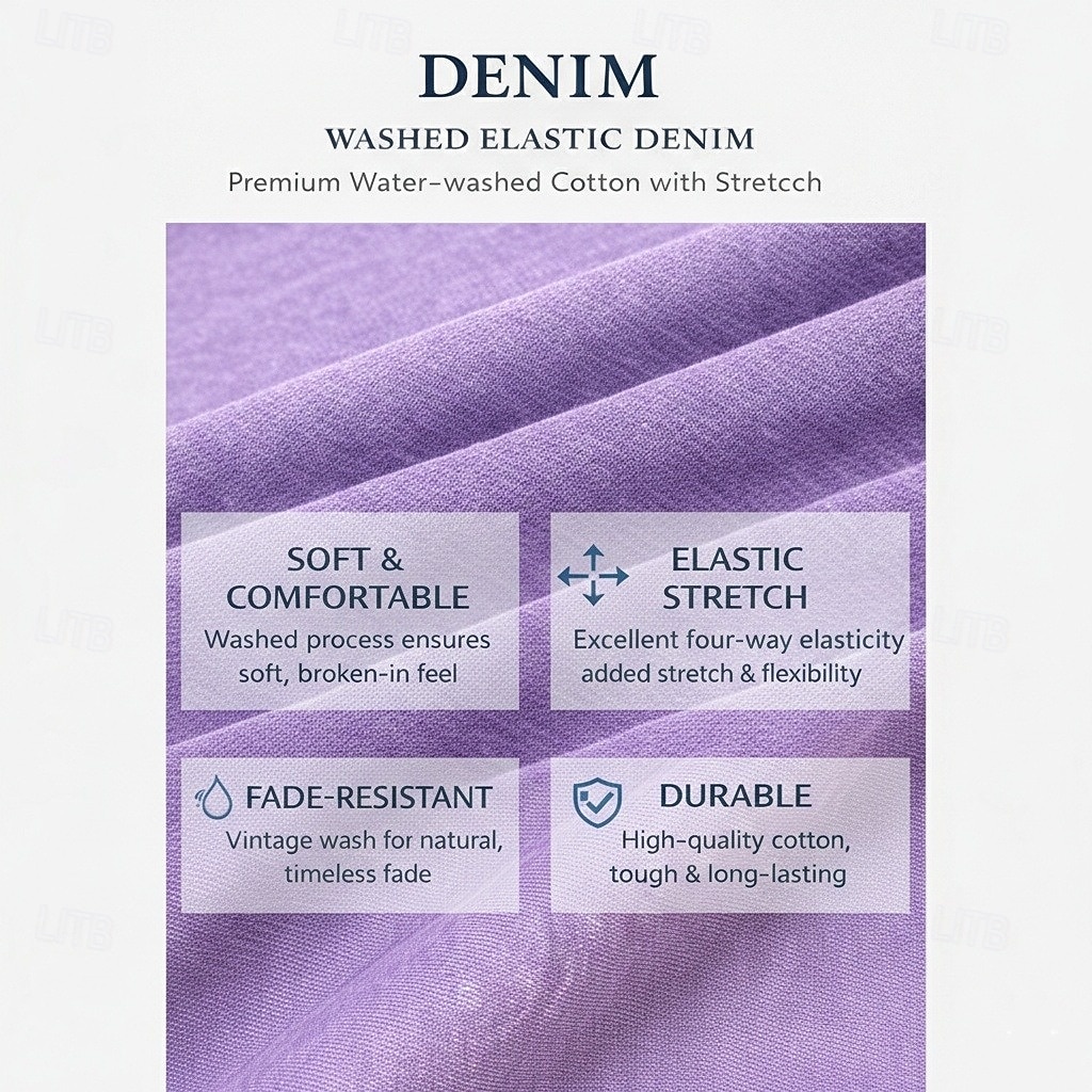 Voor heren T-shirt Henley-shirt Overhemd van 100% katoen met zure wassing Lange mouw Effen Effen kleur Vintage Streetwear Casual Kledingstuk geverfd Bleek Puur Opstaand Henley Casual Huis Straat 2026 - $33.99 –P1