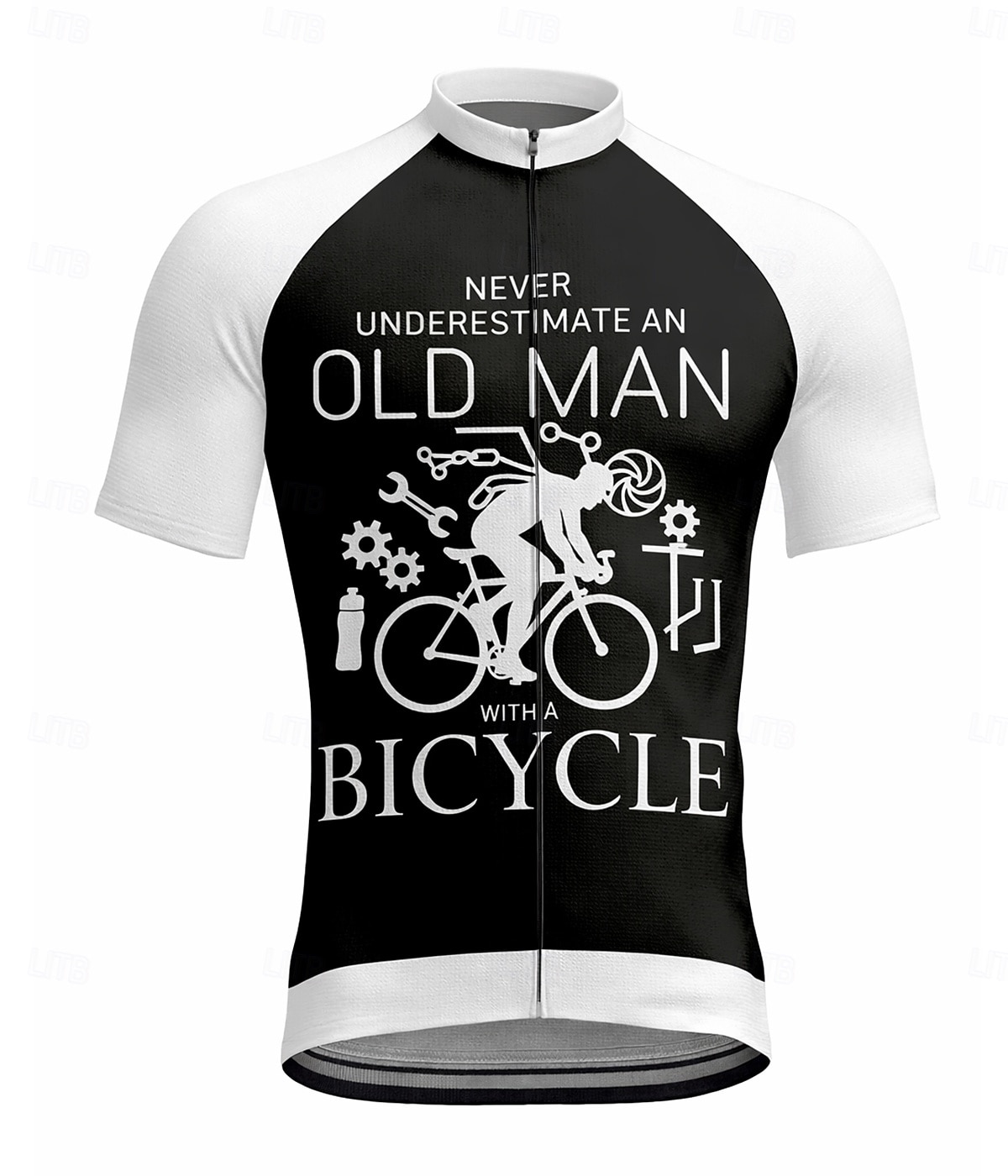 Per uomo Maglia da Ciclismo Grafico Geometrico Lettere & Numeri Manica Corta Bicicletta Maglietta Top con 3 tasche posteriori Resistente ai Raggi UV Asciugatura Rapida Cerniera Frontale Strisce del 2026 a $30.99 –P12