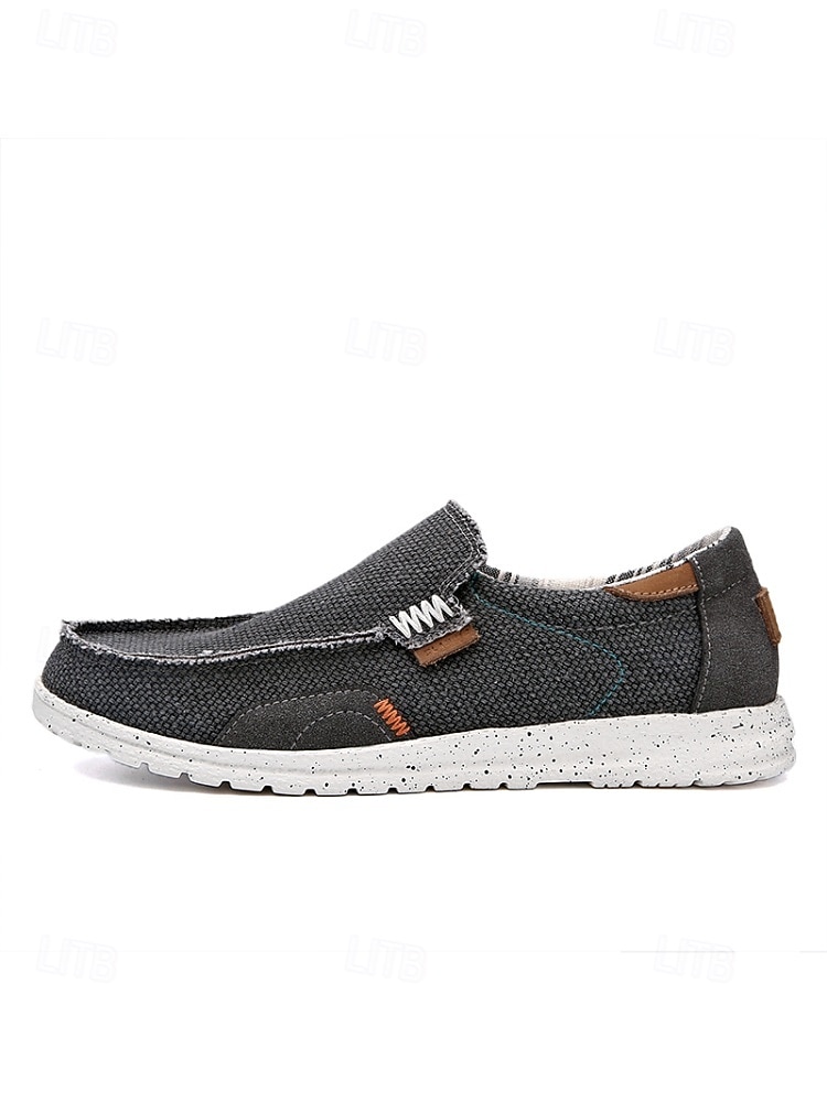 Espadrile slip-on bleumarin pentru bărbați, cu partea superioară respirabilă și talpă de iută, croială confortabilă pentru ținute de insulă și croazieră, ținute de plajă și activități de agrement 2026 - $42.99 –P6