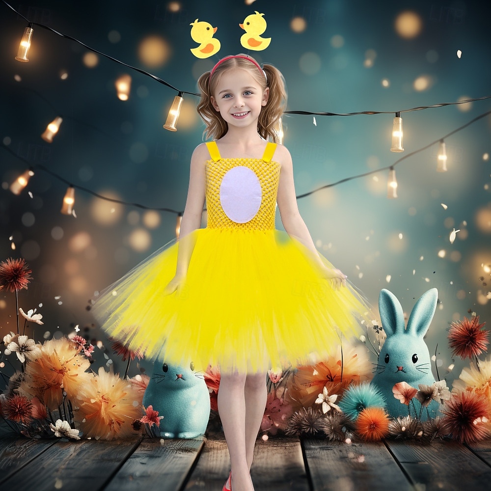 Tutu manto Animal Vestidos Engraçado Crianças Para Meninas Dia Das Bruxas Carnaval Páscoa Carnaval Festa Fantasias fáceis de Halloween Vestir-se de 2026 por $26.99 –P2