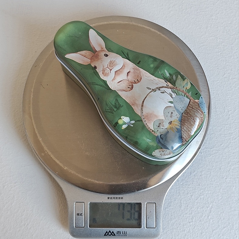 1pc Easter Bunny Tin Box, Colorful Metal Cookie Candy Box, Cartoon Rabbit Gift Container for Kids, Easter Decoration 2026 - $5.99 –P15