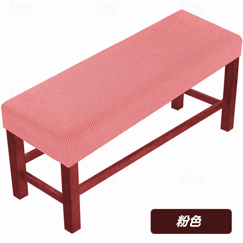 Funda elástica para banco, funda larga elástica para comedor, extremo de cama, banco de piano, entrada, banco para zapatos 2026 - $26.99 –P15