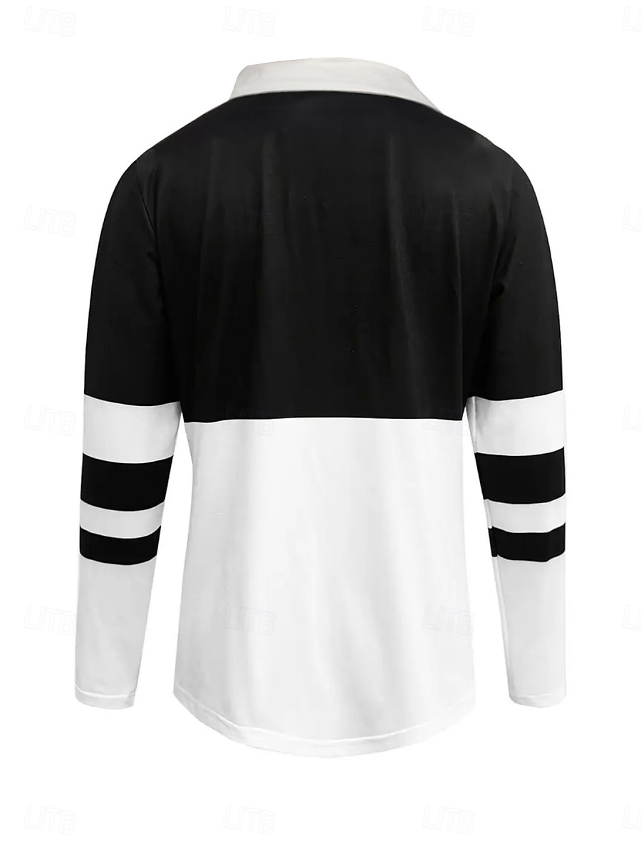 Women's Blouse Zipper Striped Stylish Casual Long Sleeve Turndown Regular Tops Daily Blue Black Wine Brown Green Spring Fall 2026 - $22.99 –P3