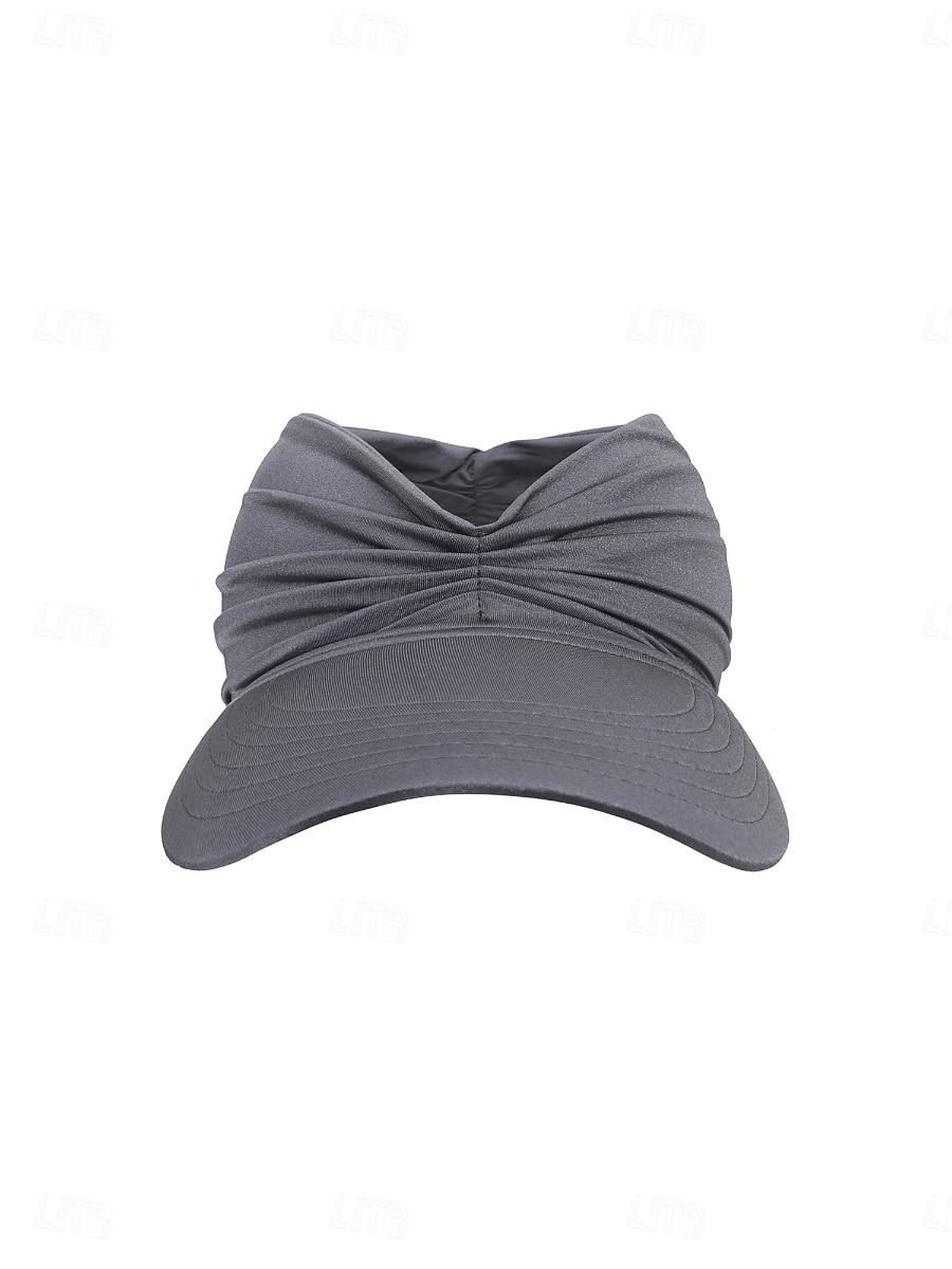 Damen Hut Sonnenhut Sonnenschutz Winddicht Täglich Outdoor Strand Einfarbig 2026 - $6.99 –P16
