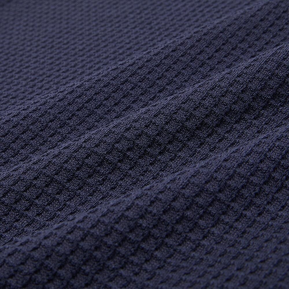 Herren Waffel T-Shirt T Shirt Waffel-Henley-Hemd Herrenhemden mit Ellbogenflicken Langarm Mit Kapuze Zur Seite fahren Halber Reißverschluss Herbst Herbst Winter Einfarbig Farbblock Sportlich 2026 - $24.99 –P7