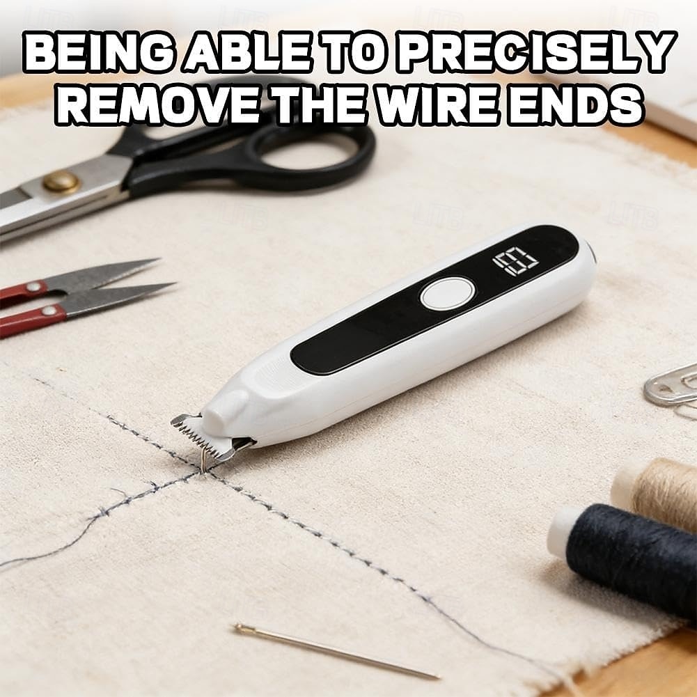 Removedor de linha elétrico, descosturador para projetos de costura, dispositivo portátil com lâmina de precisão para alfaiates, quilteiras, costureiras, artistas têxteis, amantes de artesanato, de 2026 por $27.99 –P8