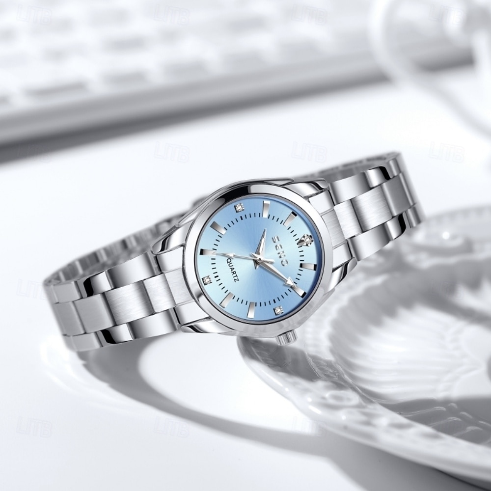 Orologio da donna orologio di lusso da donna quadrante decorativo con diamante orologio casual alla moda da donna migliori accessori da donna e selezione dei migliori regali per la Festa della Mamma del 2026 a $25.99 –P5