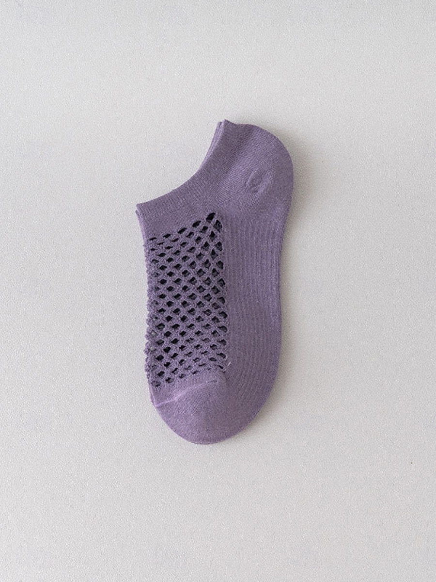 Damen Versteckte Socken Täglich Heim Einfarbig Polyester Lässig 1 Paar 2026 - $4.99 –P4
