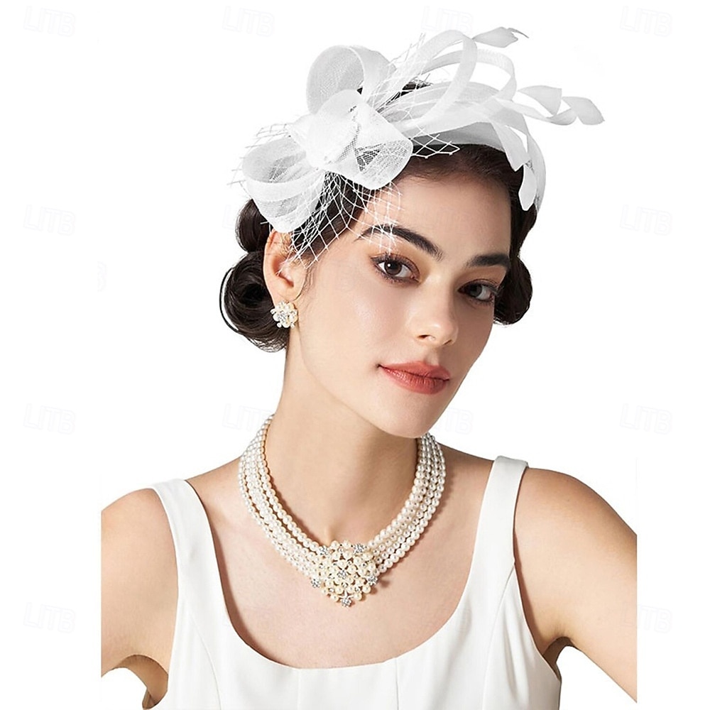 Derby Copricapo affascinante Gentildonna Costume Per donna Mascherata Tè Ascot Festival delle corse di cavalli Adulti Copricapo del 2026 a $21.99 –P4