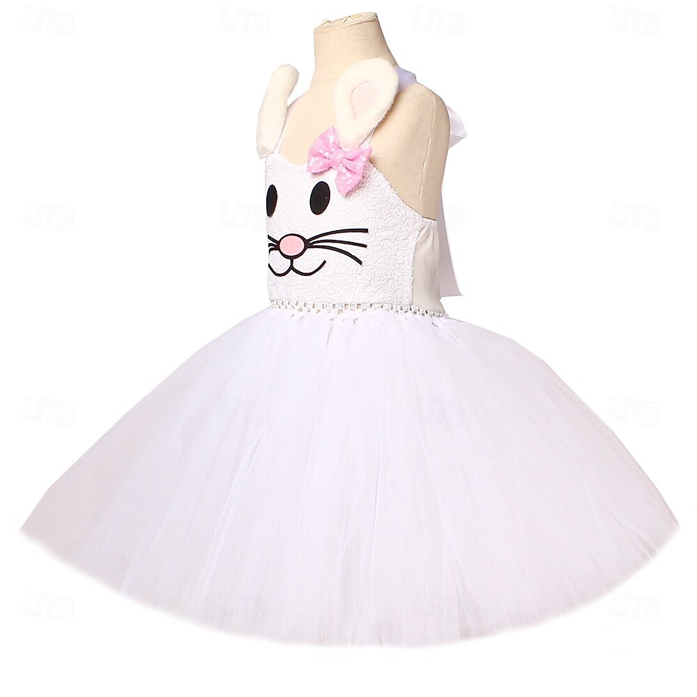 Tutu manto Animal Coelho coelhinho da Páscoa Vestidos Engraçado Crianças Para Meninas Dia Das Bruxas Páscoa Carnaval Festa Vestir-se de 2026 por $32.99 –P4