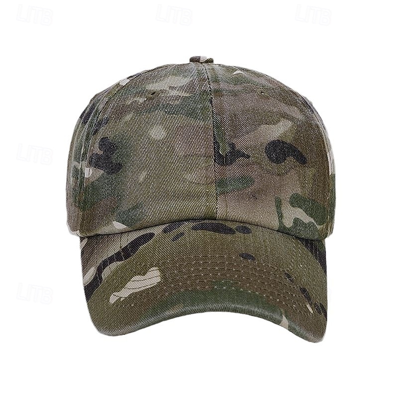 Herren Baseballkappe Weiß Gelb Baumwollmischung Drucken Sport & Outdoor Lässig Militär Lässig Täglich Outdoor Tarnung Sonne Sonnenschutz 2026 - $14.99 –P12