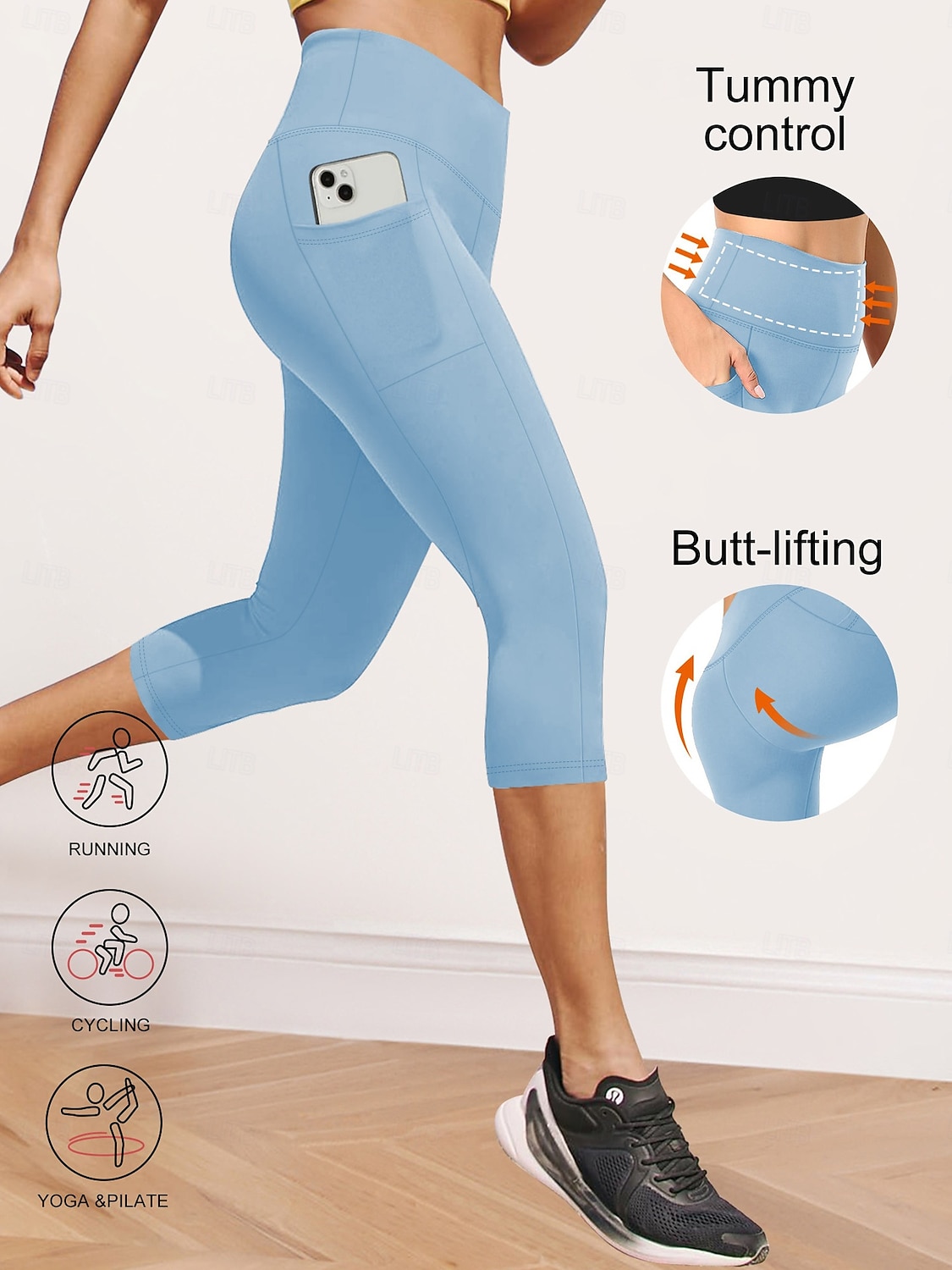 Damen Leggings Urlaub Mode Streetwear Wadenlang Hohe Taille Einfach Elastischer Bund Bequem Komfort Weich Hohe Elastizität Innen Yoga Dunkelgrau Wein Marinenblau Schwarz Frühling Herbst Lässiger 2026 - $16.99 –P9