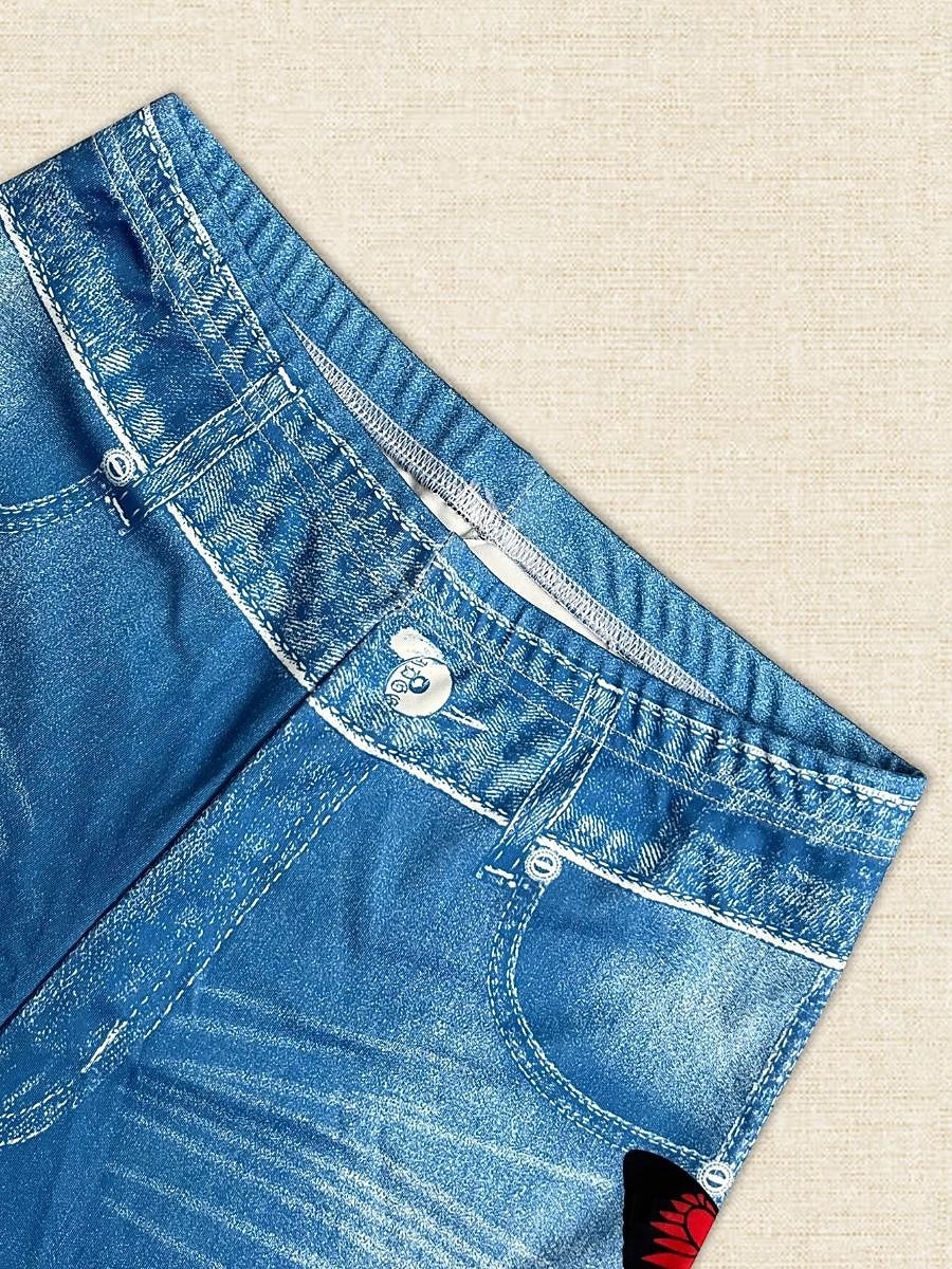 Damen Chinos Shorts Streetwear Lässig Kurz Mittlere Taillenlinie Schmetterling Drucken Bequem Dehnbar Täglich Heim Outdoor Blau Königliches Blau Hellblau Sommer Frühling Lässiger Schnitt 2026 - $10.99 –P20