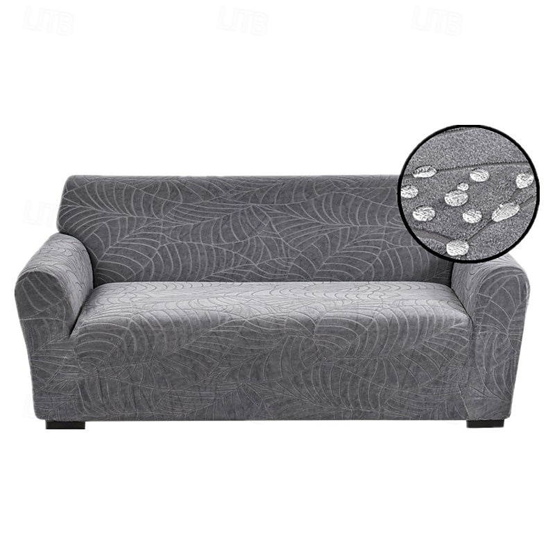 Housse de canapé imperméable en jacquard de luxe, extensible et intégrale, avec élastique, anti-griffures de chat et anti-poussière. de 2026 ? $43.99 –P11