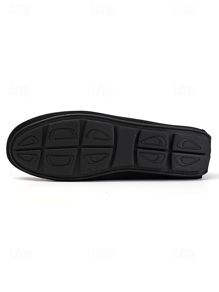 Men's Faux Leather Brown Slip-On Loafers, Trendy and Comfortable, Great for Resort Evenings and Night Out 2026 - $42.99 –P14