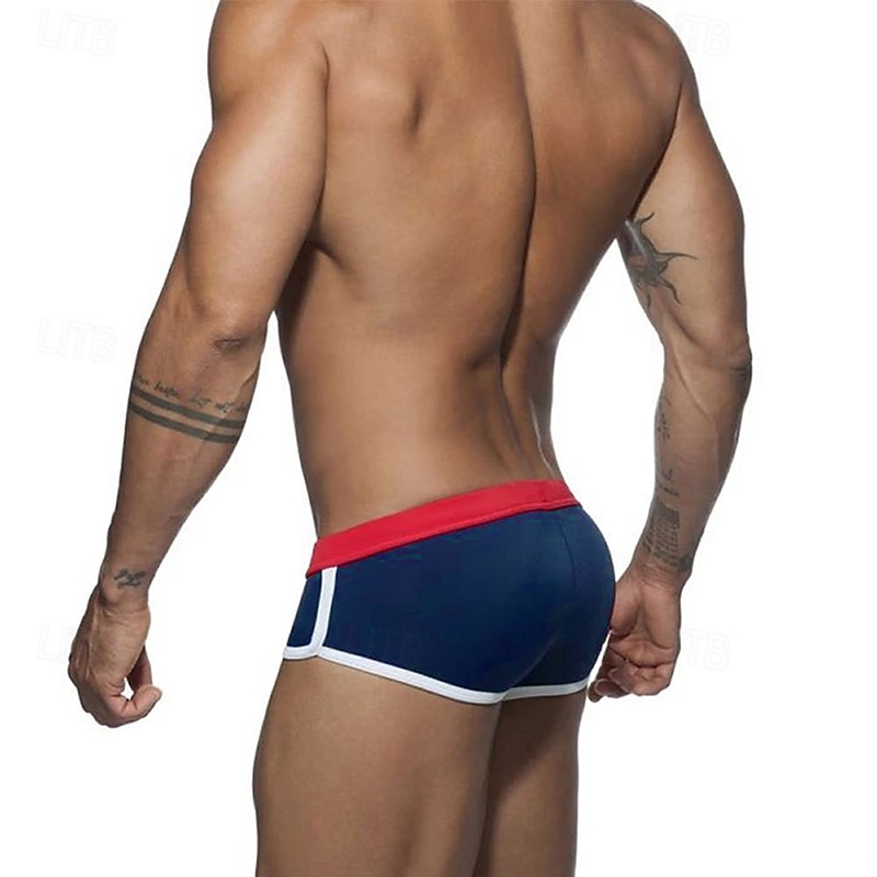 Per uomo Costume da bagno Costume da Bagno Slip mare Tinta unita Coulisse Asciugatura Rapida Elastico Traspirante Pantaloni Surf Sport Acquatici Nuoto Estate del 2026 a $15.49 –P9