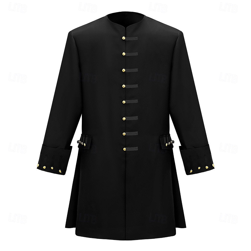 Retro Vintage Rococó Vitoriano Casacos Manga Comprida Traje Real Fantasia Homens Dia Das Bruxas Carnaval feira renascentista LARP Adulto Blusa de 2026 por $70.99 –P11