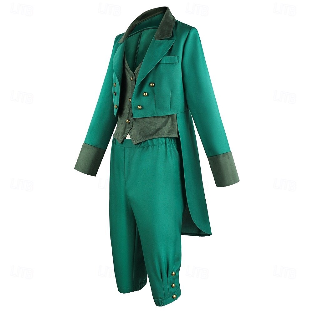Renaissance Steampunk Coat Pants Hat Long Sleeves Prince Elf Nobleman Fancy Dress Men's Royal Steampunk Event / Party Masquerade Adults' Coat Vest Pants 2026 - $58.99 –P6