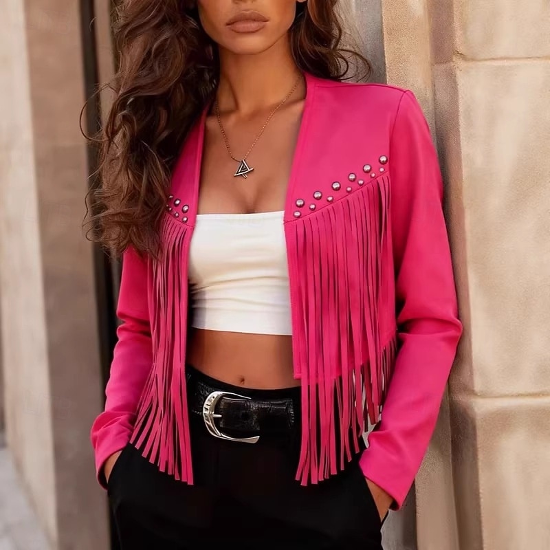 Retro Antiguo Hippie Años 70 Chaqueta Larga Hippie Disfraz Mujer Víspera de Todos los Santos Carnaval Festival de Música Desfile del orgullo Mes del Orgullo Adulto Camisas 2026 - $18.99 –P4