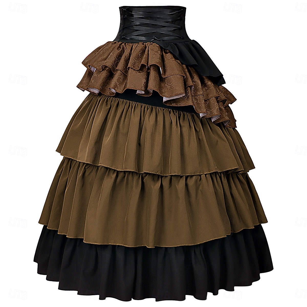 Medievale Rinascimento Steampunk Gonna Costume di fantasia Pirata Costume Per donna Halloween Carnevale Performance LARP Fiera Rinascimentale Adulti Gonna del 2026 a $65.99 –P11
