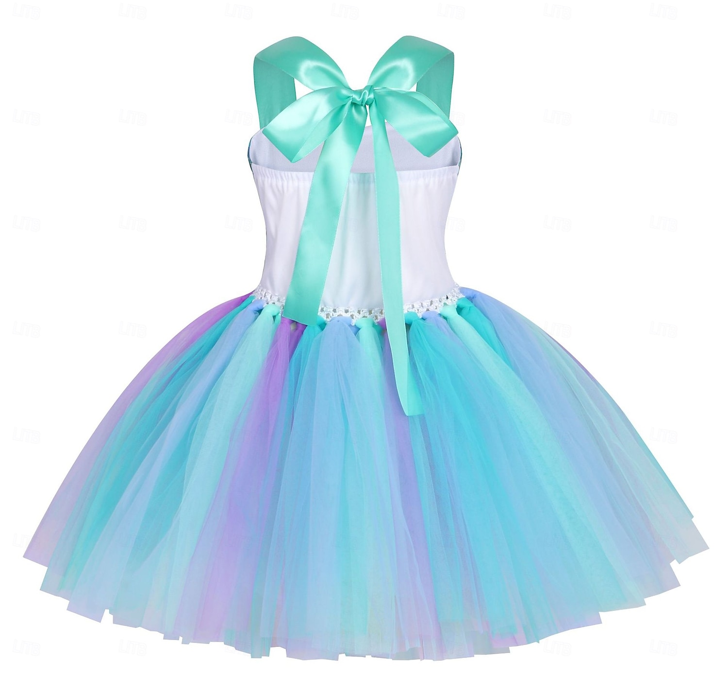Syrena Księżniczka Sukienka Tutu Kostium na imprezę tematyczną Film Cosplay for Dla dziewczynek Dla dzieci Karnawał Bal maskowy Urlop Impreza Święto 2026 - $32.99 –P12