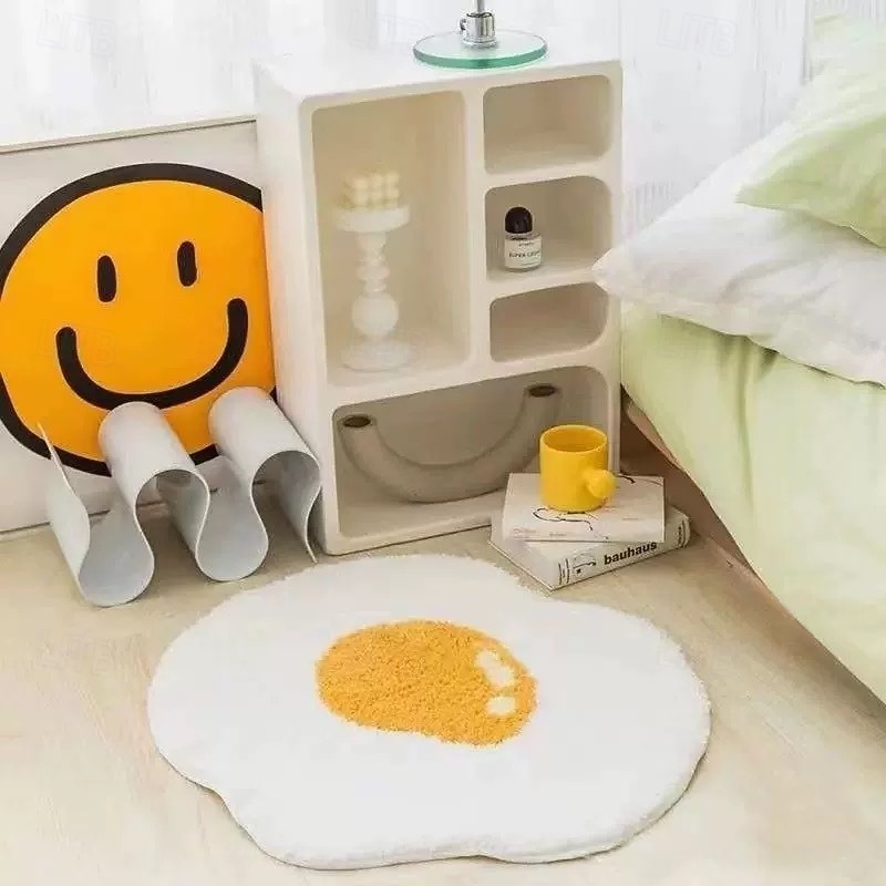Covoraș de baie absorbant, antiderapant, cu desene animate, din cașmir artificial, pentru intrarea în baie 2026 - $13.49 –P3