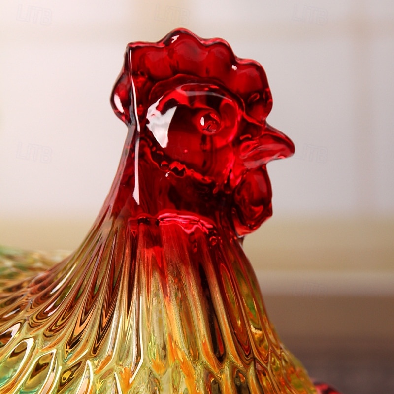 Potes de vidro cristal reutilizáveis em formato de galinha com tampas, ideais para guardar doces, frutas secas, salgadinhos ou como decoração de mesa. Também podem ser usados como prato para servir de 2026 por $62.99 –P6