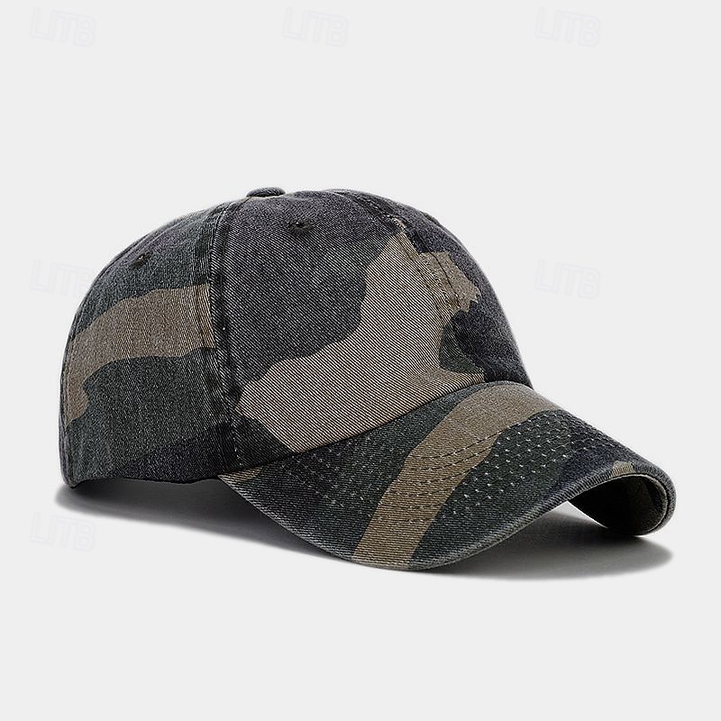 Herren Baseballkappe Weiß Gelb Baumwollmischung Drucken Sport & Outdoor Lässig Militär Lässig Täglich Outdoor Tarnung Sonne Sonnenschutz 2026 - $14.99 –P4