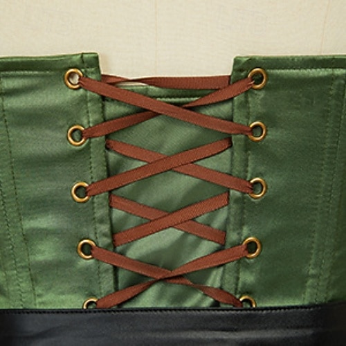 Набор Средневековый Эпоха возрождения маскарадный В пол Платья Наручи Броня плечей с аксессуарами Без рукавов Эльф фея Маскарадный костюм Жен. Хэллоуин Карнавал 2026 - $183.99 –P6