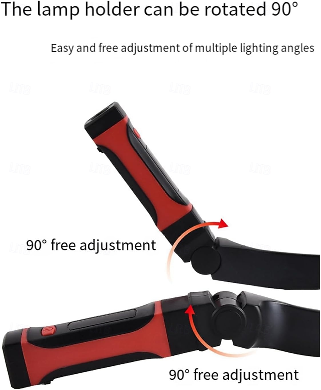 Pracovní světlo, odnímatelné, dobíjecí, LED pracovní světlo s magnetickou základnou, handsfree mechanické světlo, kolem krku 2026 - $35.99 –P5