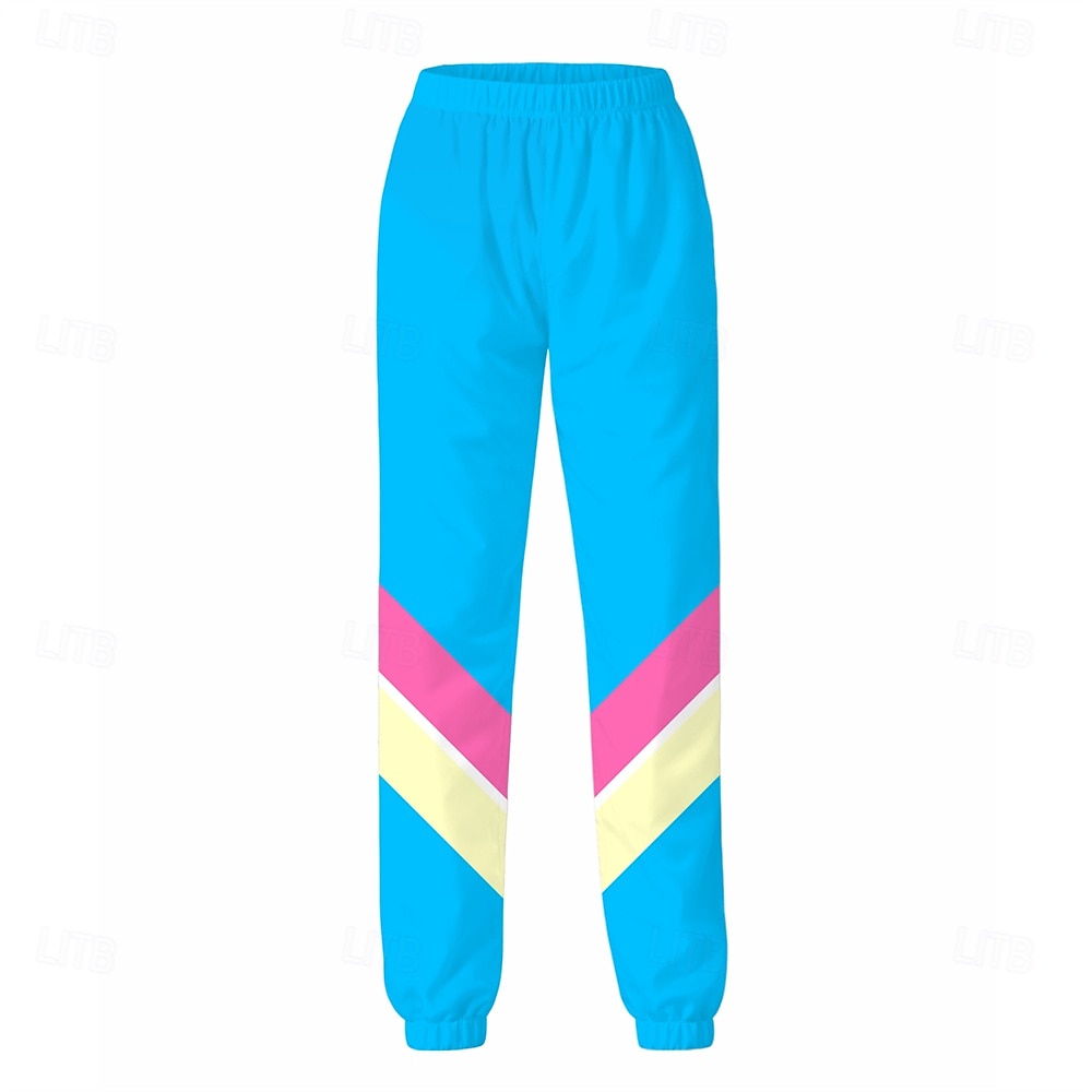 Hippie 1980er Streetstyle Hose Outfits Jacke langarm Disco Kostüm Unisex Karnevalskostüm Maskerade Alltagskleidung Party & Abend Alltagstauglich Erwachsene Oberteil Hose 2026 - $51.99 –P5