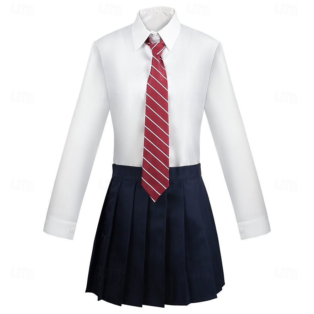 Genius Girl Cosplay Costume Outfits Casual School Uniforms for Unisex Kid's Adults' Halloween Carnival Carnival Halloween School Wear 2026 - $60.99 –P5