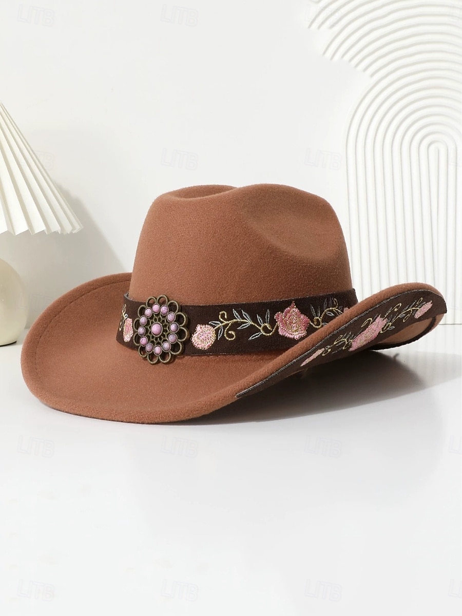 نسائي قبعة حفلة قبعات حماية الشمس مناسب للحفلات مناسبة خاصة زهري ورد 2026 - $22.99 –P2